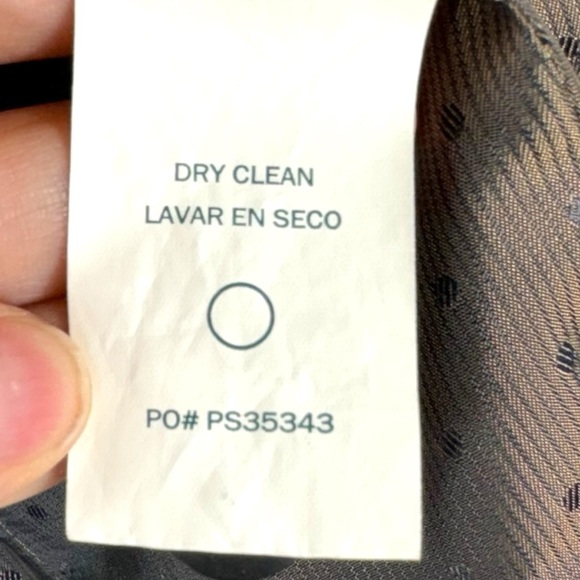 Perry Ellis Menswear Single Breasted Button Front Vest, Taupe Brown, Size Large - Picture 6 of 9